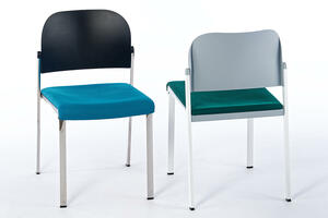 Ein sehr schöner Stuhl mit Sitzpolster